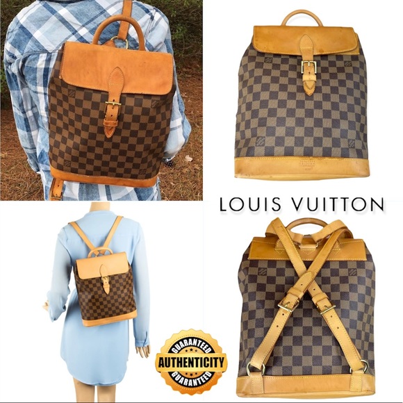 Louis Vuitton Handbags - 💎RARE💎 Authentic LOUIS VUITTON Damier Ebene Soho Centenaire Backpack